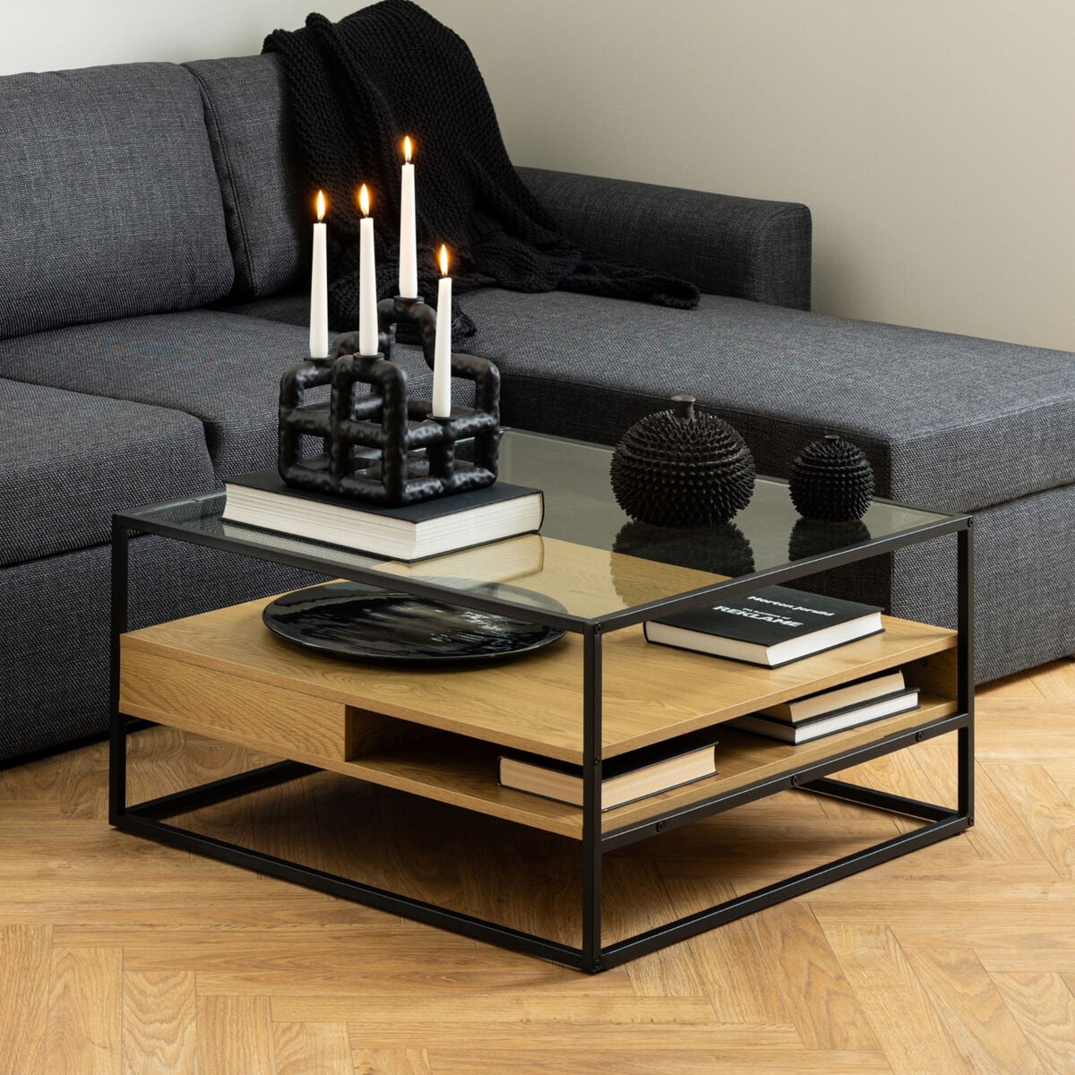 Randolf sohvapöytä säilytystilalla